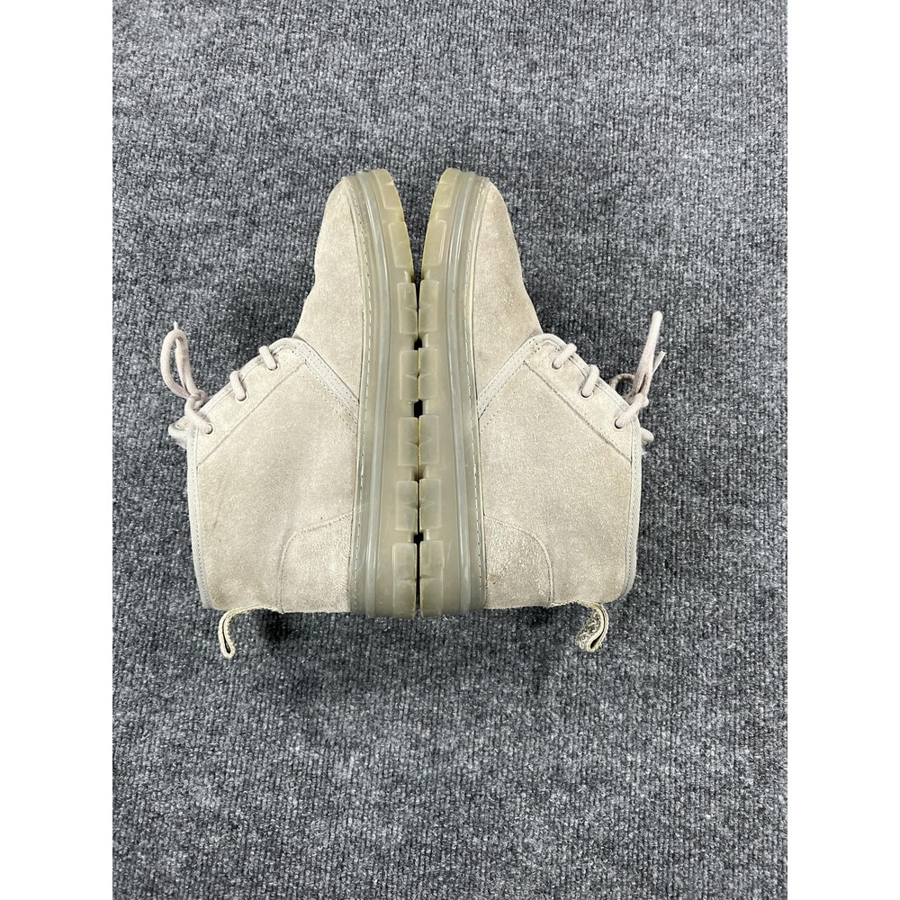 UGG Boots Womens Size 11 Grey Suede Wool Lined Ankle Chukka Lug Sole 1142451 - Picture 7 of 9